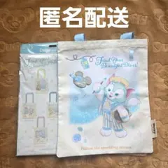 ディズニーシー25周年　ダッフィー&フレンズ　トートバッグ　ジェラトーニ