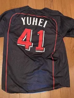 東京ヤクルトスワローズ ビジター ユニフォーム ゼット XL フリー　雄平選手のサムネイル