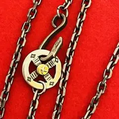 ゴローズ 金メタル付きホイール イーグルフックチェーン 51センチ 細角 ゴローズ 金メタル付きホイール イーグルフックチェーン 細角 51センチ