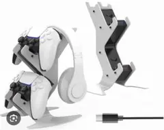 KTA87 PS5 コントローラー充電スタンド　新品未使用！