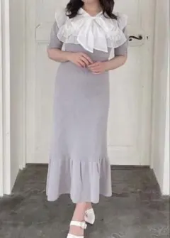 【新品】evelyn エブリン　マーメイドワンピース