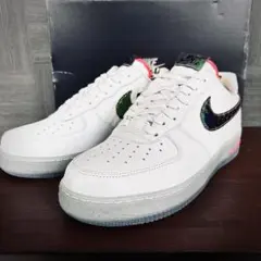 NIKE AIR FORCE 1 オフホワイト レインボー 28.5cmのサムネイル