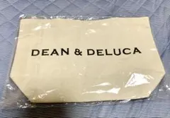 DEAN＆DELUCA♪人気 内ポケ付肩かけトートバッグ　Lサイズ　アイボリー