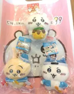 ちいかわ マカオ マスコット ぬいぐるみ エッグタルト うさぎ ハチワレ
