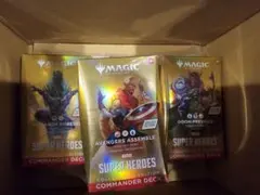 MTG MARVEl SUPER HEROES コマンダーデッキ 4種セット新品 - メルカリ