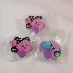 星のカービィ ときめき☆クレーンフィーバー限定 カプセルアクリルバッジ カービィ