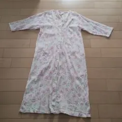 値下げ　良品仲間　花柄ネグリジェ M
