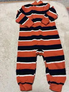 Ralph Lauren ストライプロンパース 9M 75