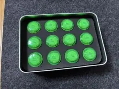 QANBA Gravity KS E05 クリアグリーン 24φ 12個