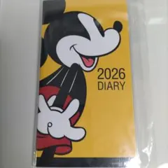 ミッキーマウス 2026 DIARY スケジュール帳