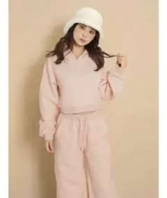 ダーリッチ　キルトショートフーディー　darich