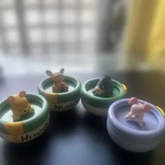 くまのプーさん ハニーポット4体セット リング