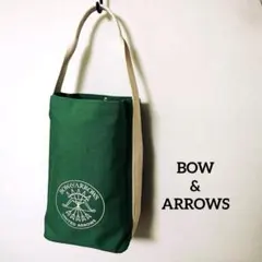 美品◇ボウアンドアローズ　ワンハンドルバッグ　ショルダーバッグ 筒形　大容量