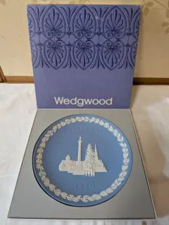 Wedgwood ジャスパー ウェア2007年 イヤープレート 陶板夏新品未使用