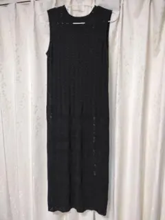 B:MING by BEAMS ノースリーブ ロング サマーニット ジレ