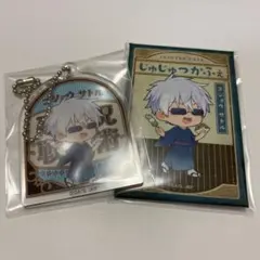 呪術廻戦　五条悟　缶バッジ　アクリルキーホルダー