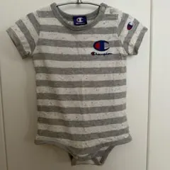 Champion ロンパース 70cm ボーダー柄