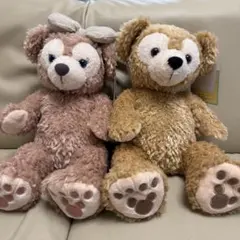 【新品未使用】ダッフィー&シェリーメイぬいぐるみ Sサイズ