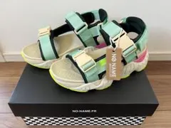 NO NAME 厚底サンダル マルチカラーのサムネイル