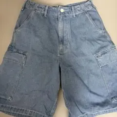 EDWIN カーゴショートパンツ ライトブルー
