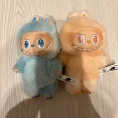 THE MONSTERS エナジーラブブ　水色　オレンジ2体セット