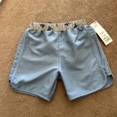 新品　サーフパンツ　男の子　恐竜　110 水色　水着