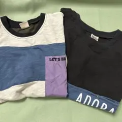 未使用　子供服　半袖　Tシャツ　120cm 2枚　しまむら　男の子　女の子