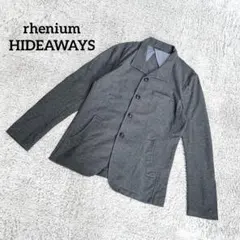 rhenium HIDEAWAYS【L】テーラードジャケット シンプル グレーのサムネイル