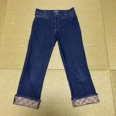 BURBERRY BLUE LABEL ストレートデニム 38