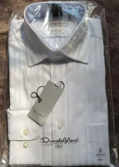 Donato Vinci ワイシャツ 39-84 ストライプ 形態安定のサムネイル