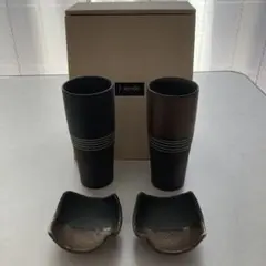 ビアタンブラーセット　陶器製