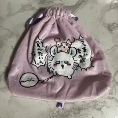 ちいかわ 映画 人魚のひみつ 巾着ポーチ モモンガ 古本屋