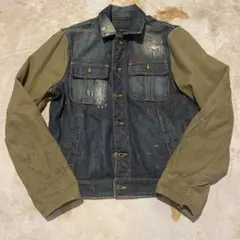 Dsquared2 デニムジャケット 48 ダメージ加工 ストレッチ イタリア製