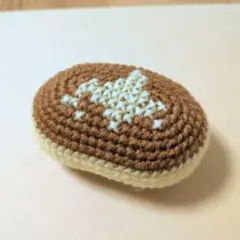 ハンドメイド あみぐるみ 北海道チーズ蒸しケーキ