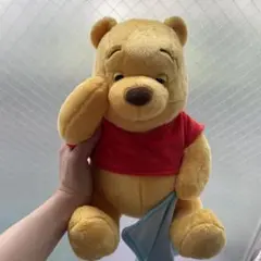 くまのプーさん ぬいぐるみ 赤いシャツ