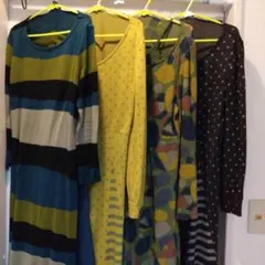 長袖 Jocomomola ワンピース4着 ホコモモラ 40