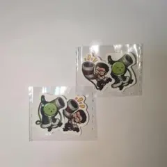 ゾム/まじめにヤバシティ】アクリルチャーム＋フレークシール - メルカリ