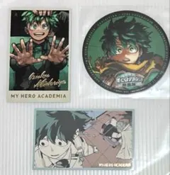 ヒロアカ　原画展　カフェ特典コースター　メモリアルコレクション　緑谷出久　デク