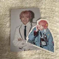 なにわ男子 HARD WORK ファミクラ トレカ フレークシール 西畑大吾