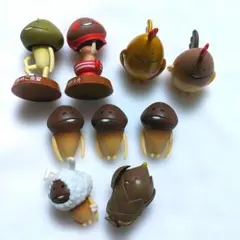 なめこ栽培キット　フィギュア　9個セット　入手困難　なめこ　最終価格