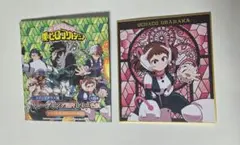 僕のヒーローアカデミア　トレーディング箔押しミニ色紙　麗日お茶子