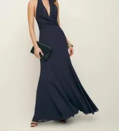 新品 ALAÏA ブラックドレス ロングワンピース ピカソ
