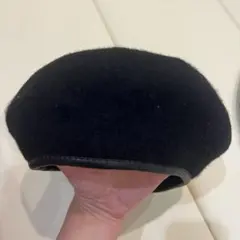 AZUL BY moussy ブラック ベレー帽 フリーサイズ