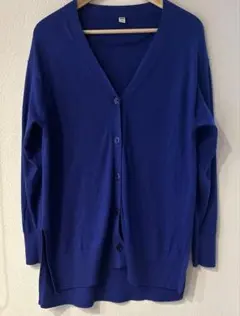 UVカットVネックロングカーディガン