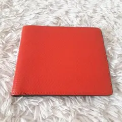 美品　PIERRE HARDY ピエールアルディー　折り財布　オレンジ　メンズ
