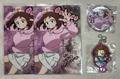 僕のヒーローアカデミア ユアネクスト ポストカード 缶バッジ 麗日お茶子