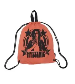 HYSTERIC GLAMOUR オレンジ ドローストリングバッグ