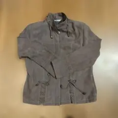 ottimo ブラウン スエード風 ジャンパー