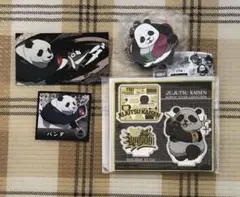 呪術廻戦 ソフマップ 休日ver アクスタ パンダ シール ラバスト カード