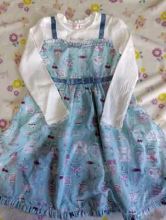 メゾピアノ　ワンピース　120